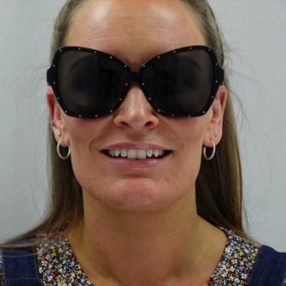 Celine CL4066IS 66A Butterfly Sunglasses - Red / Grey main image 10